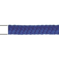 Въже PP плетено синьо 8мм 16 нишки UV и влагозащитено