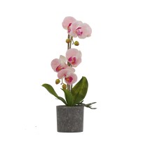 Изкуствена орхидея в саксия 40см KD3266