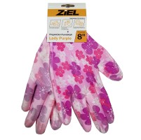 Градински ръкавици Ziel Lady Purple размер 8