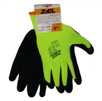 Работни ръкавици Ziel Line черно/жълти Размер 9