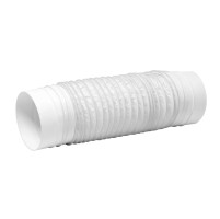 Гъвкава връзка за PVC въздуховод ф100 0.5м