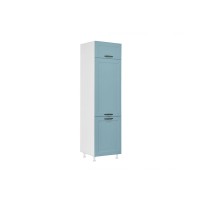 Колонен шкаф за вграден хладилник Contempo 2V син